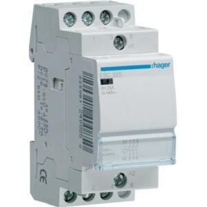Contactor, 25A, 3ND, 230V Hager ESC325