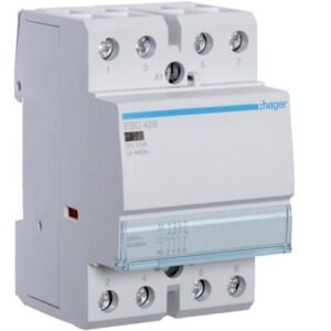 Contactor 25A, 3ND+1NI, 230V Hager ESC428