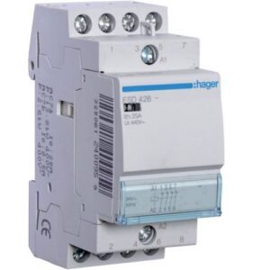 Contactor 25A, 4NI, 24V Hager ESD426