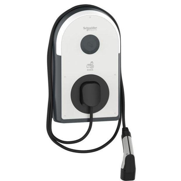 Statie de incarcare vehicule electrice Evlink Pro AC 22kW/RCD B EV/cablu Schneider EVB3S22NCA