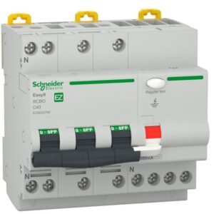 Intrerupator automat diferential RCBO Easy9 3P+N 40A/300mA 4500 AC Schneider EZ9D22740