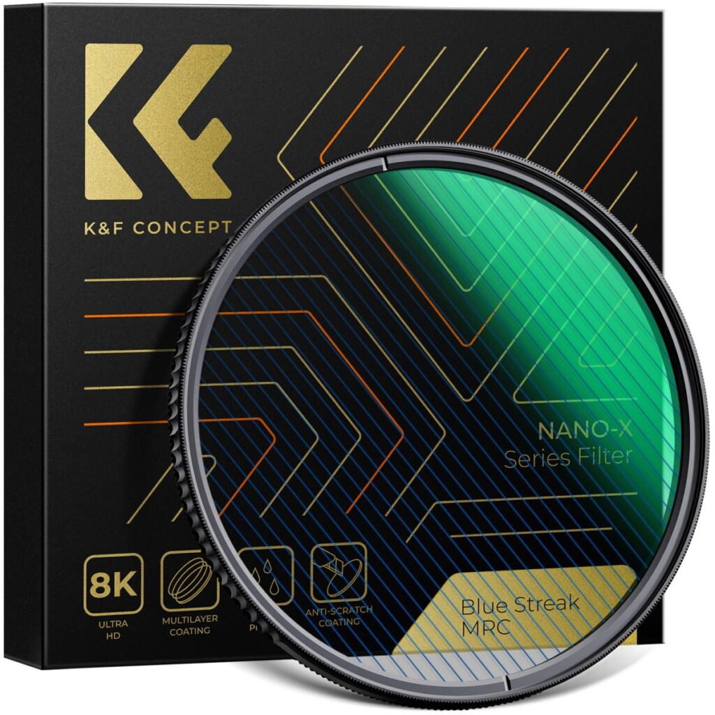 K&F Concept Filtru Blue Streak Nano-X Efect Anamorphic 77mm – Default Title