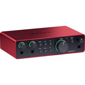 Focusrite Scarlett 2i2 USB-C Interfata audio 4th Gen (a 4-a generatie) – Default Title