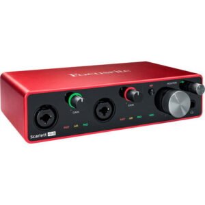 Focusrite Scarlett 4i4 4×4 Interfață USB Audio/MIDI (a treia generație) – Default Title