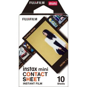 Fujifilm set 10 bucati film instant Contact Sheet pentru aparat foto Instax Mini – Default Title