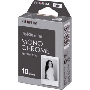 Fujifilm set 10 bucati film instant Monochrome pentru aparat foto Instax Mini – Default Title