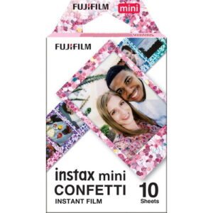 Fujifilm set 10 bucati film instant pentru aparat foto Instax Mini Confetti – Default Title