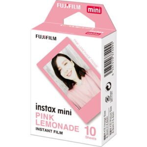 Fujifilm set 10 bucati film instant  Pink Lemonade pentru aparat foto Instax Mini – Default Title