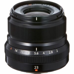 Fujifilm XF 23mm f2 R WR Obiectiv Foto Mirrorless Negru – Default Title