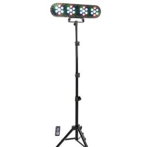 LED bar 4X7X1W RGBW + trepied Party FUNLED
