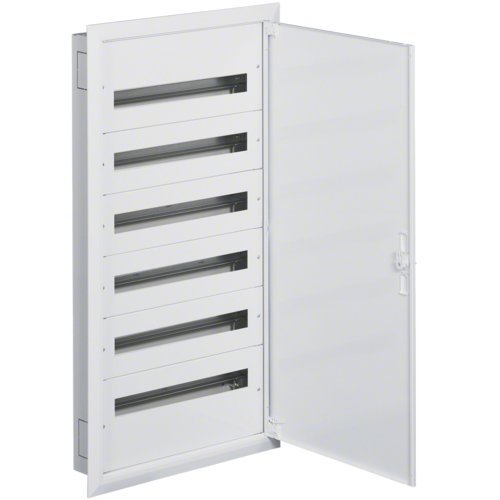 Tablou electric incastrat 144 module (6×24), usa opaca Hager FW624F