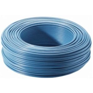 Rola 100m conductor masiv din cupru FY 4 (H07V-U) albastru