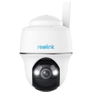 Camera supraveghere GSM 4G rotativa Speed Dome Reolink Go G430, 5 MP, microfon si difuzor, IR 10 m, PIR, slot card, zoom digital 16x, acumulator 6000