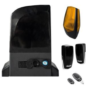 Kit automatizare poarta culisanta Motorline GALO600-KIT, 600KG, motor brushless 36V DC, uz rezidential, compatibilitate MCONNECT LINK