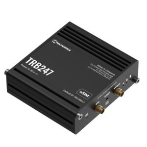 Gateway industrial IoT 4G LTE Teltonika TRB247, Cat 1 BIS, Dual SIM, 1x port Ethernet 10/100Mbps, RS232 / RS485, GNSS, I/O