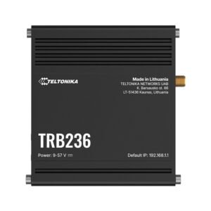 Gateway industrial 4G LTE IoT Teltonika TRB236(CAT4), Dual SIM, Cat4, 450 MHz, Ethernet, RS232, RS485, RMS, 150 Mbps