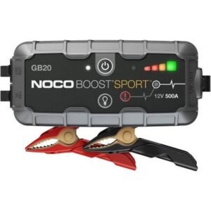 Robot Pornire Auto, Jump Starter Auto 12V Portabil, Curent Pornire 500A Litiu-Ion, Noco Boost GB20