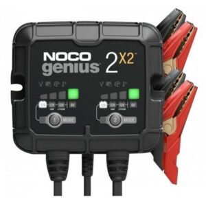 Redresor acumulatori 6V 12V 2A, incarca 2 acumulatori, NocoGenius 2×2