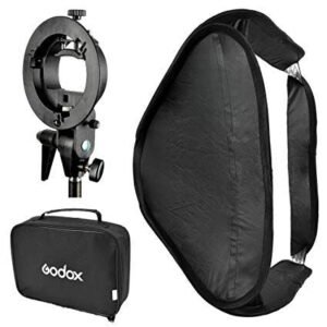 Godox Kit Softbox cu adaptor S2 80x80cm – Default Title