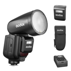 Godox V1Pro Blitz foto TTL cu cap rotund pentru Canon – Default Title