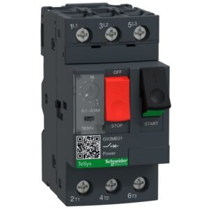 Disjunctor Motor Schneider GV2ME01AP , 3P, 0.1-0.16A, 50Hz
