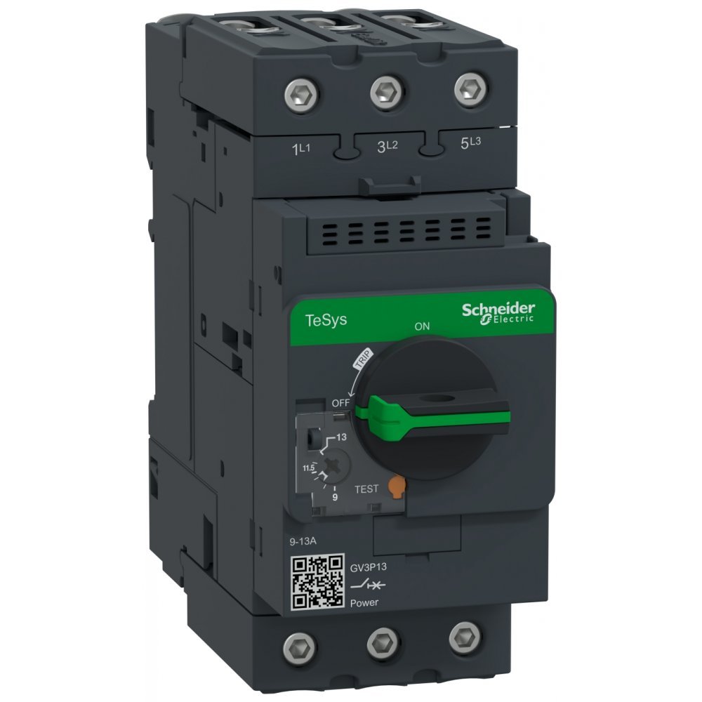 Disjunctor Motor Schneider Tip GV3P13 13 A – 3 Poli 3D – Unit. Decl. Magnetica
