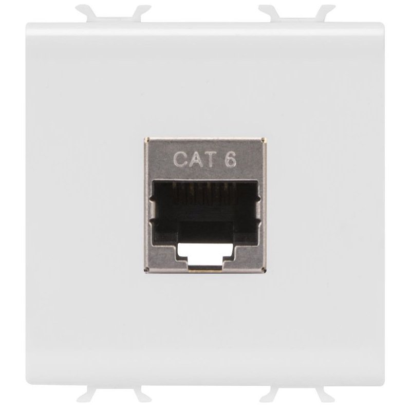 Priza date RJ45 Cat.6 FTP 2 module Gewiss Chorus GW10437