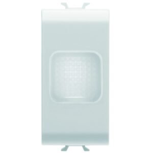 Lampa semnalizare 1 modul Gewiss Chorus GW10621, alb
