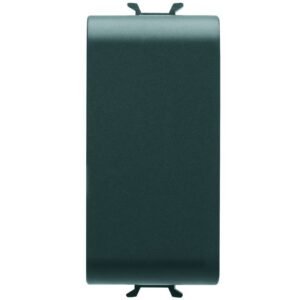 Tasta falsa 1 modul Gewiss Chorus GW12195, negru satin