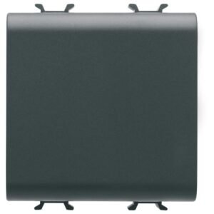 Tasta falsa 2 module Gewiss Chorus GW12198, negru satin