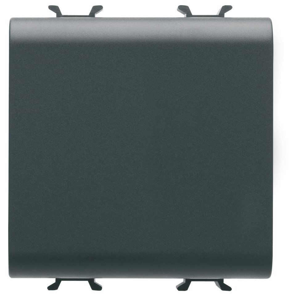 Tasta falsa 2 module Gewiss Chorus GW12198, negru satin
