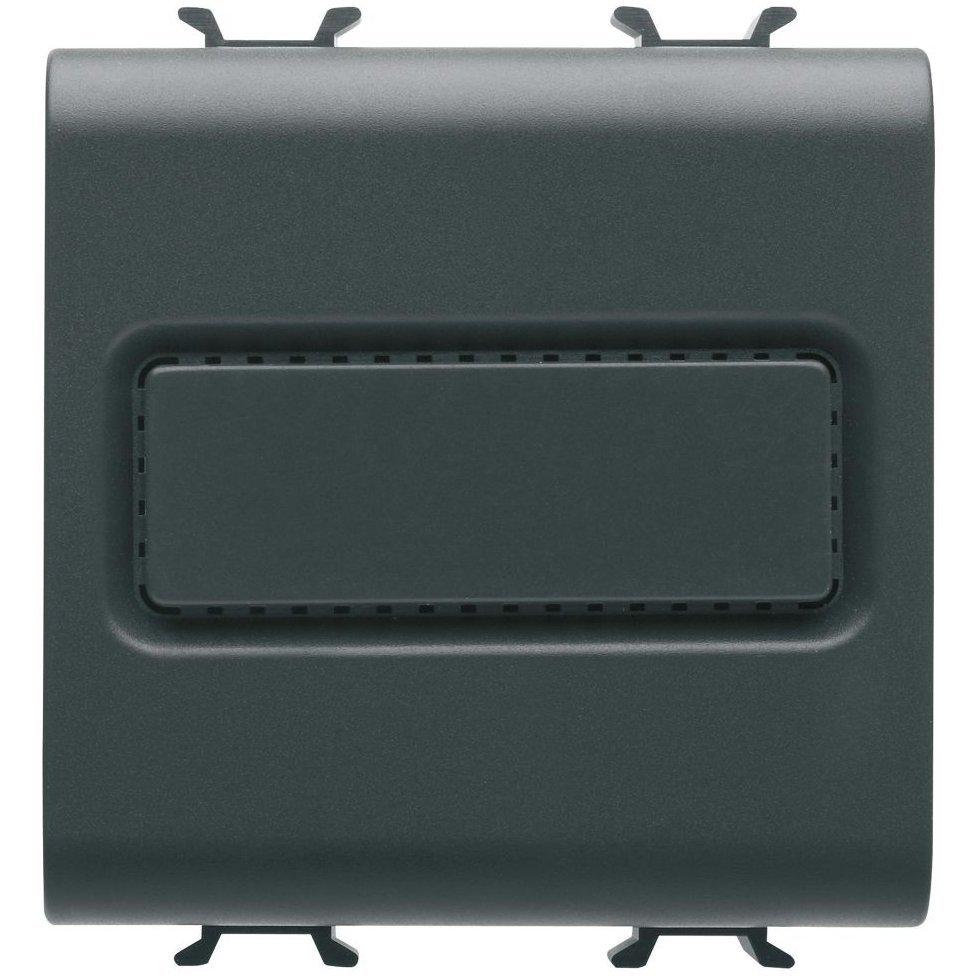 Sonerie 12V 3 tonuri si 3 intrari independente Gewiss Chorus GW12611, negru satin