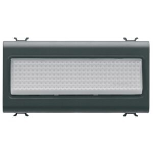 Lampa iluminat trepte 4M Gewiss Chorus GW12656, negru satin