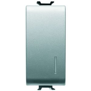 Intrerupator simplu cu led (neinclus) 1 modul Gewiss Chorus GW14002, titan
