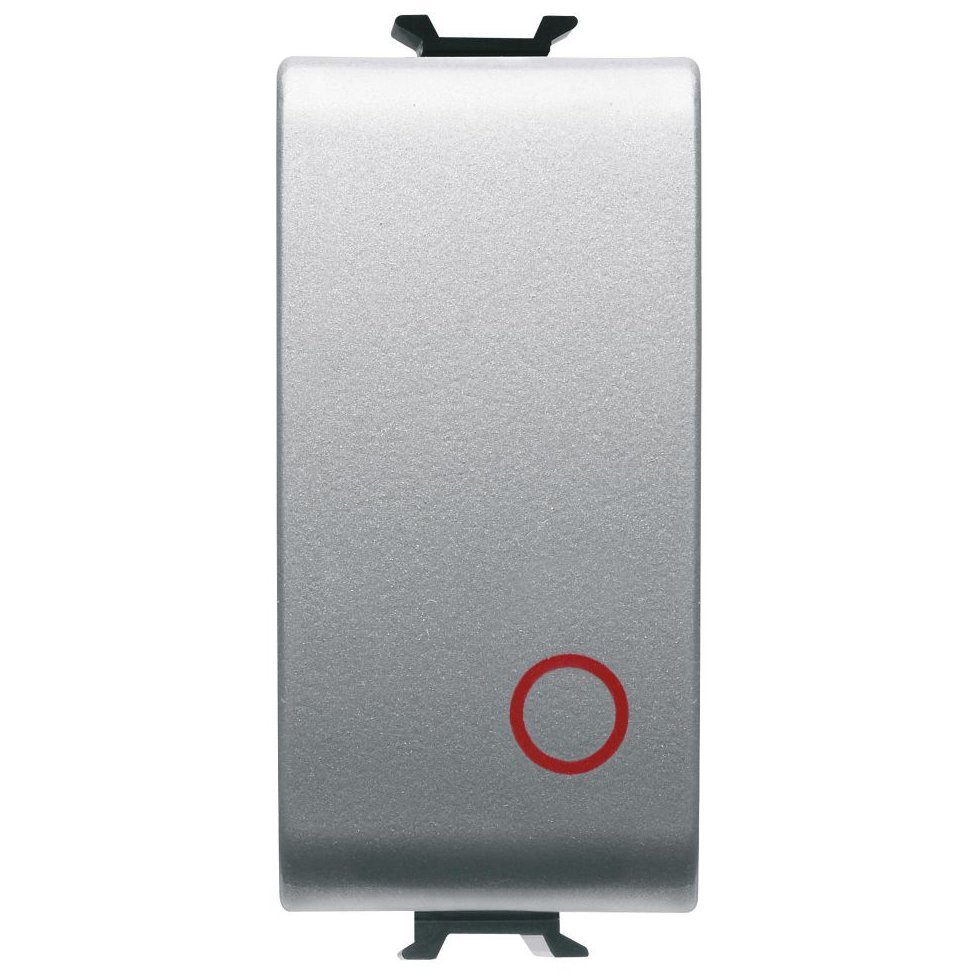 Buton cu revenire NC 16A 1M Gewiss Chorus GW14137, titan