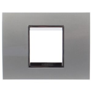 Rama ornament 2 module Gewiss Chorus Lux GW16202VT, titan