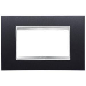 Rama 4 module Gewiss Chorus Lux GW16204VA, ardezie
