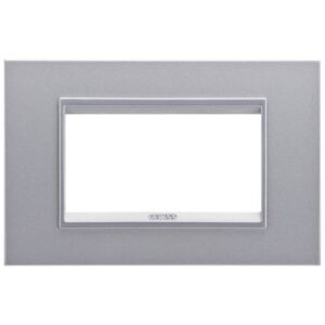 Rama ornament 4 module Gewiss Chorus Lux GW16204YT, titan