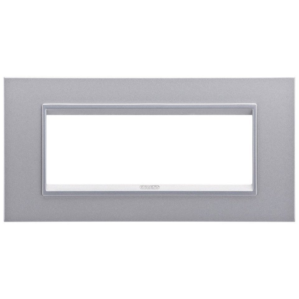 Rama ornament 6 module Gewiss Chorus Lux GW16206YT, titan