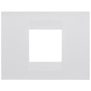 Rama ornament 2 module Gewiss Chorus Geo GW16402TB, alb