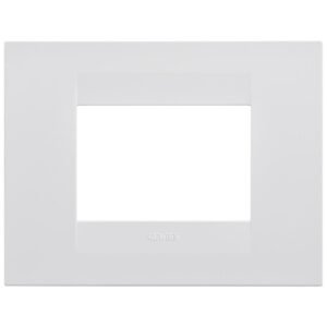 Rama ornament 3 module Gewiss Chorus Geo GW16403TB, alb
