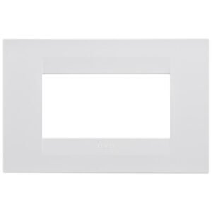 Rama ornament 4 module Gewiss Chorus Geo GW16404TB, alb