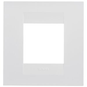 Rama ornament 2 module Gewiss Chorus Geo GW16422TB, alb
