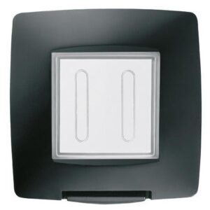 Rama de etansare 2 module IP55 Gewiss Chorus GW16702TN, negru