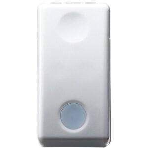 Intrerupator simplu 1 modul cu led Gewiss System GW20572, alb