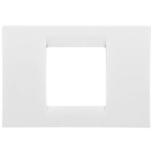 Rama ornament 2 module Gewiss System Virna GW22102, alb