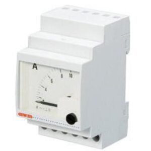 Ampermetru analog conectare directa 0-30A 3 module Gewiss GW96873