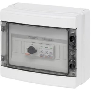 Tablou 2 siruri pentru sistemele fotovoltaice 600V DC – 25A Gewiss GWD9901