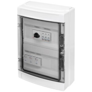 Tablou 3 siruri pentru sistemele fotovoltaice 600V DC 25A Gewiss GWD9902