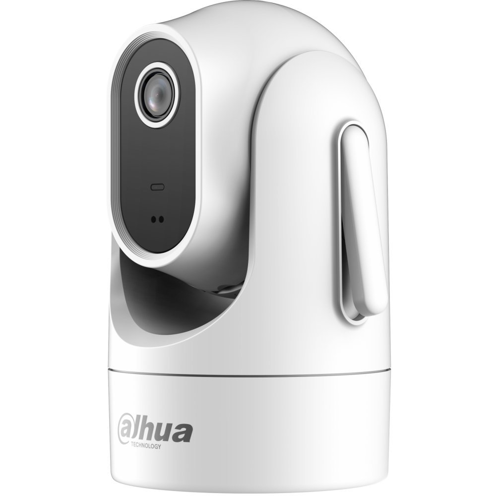 Camera WiFi interior Dahua DH-H2C, Pan/Tilt 360 , 2MP, Night Vision 15 m, Detectie persoane, Tracking, Two-way talk, Mod privat, Slot microSD 512 GB